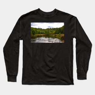 Fly Fishing in the River Wye Long Sleeve T-Shirt